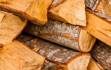 We sell a mixture of maple, ash, oak, birch, hickory, and cherry, as well as other less common hardwoods.